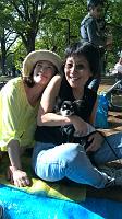  Three years old chihuahua and me. He even took a nap on my lap.